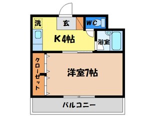 ルミナスコートの物件間取画像